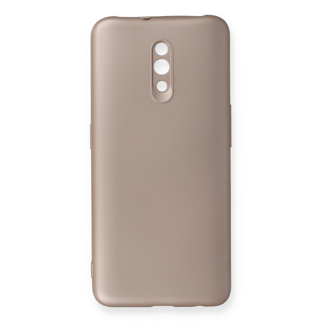  Oppo Reno Kılıf First Silikon - Rose Gold