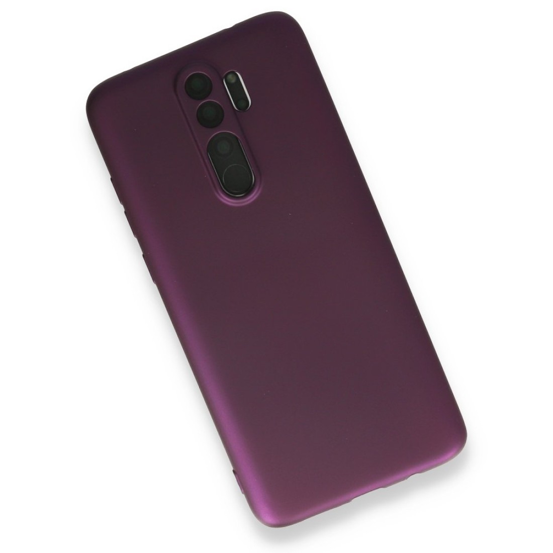  Xiaomi Redmi Note 8 Pro Kılıf First Silikon - Mürdüm