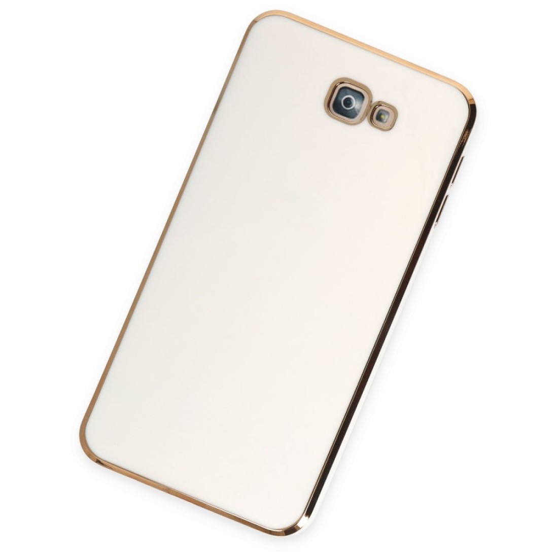  Samsung Galaxy J7 Prime Kılıf Volet Silikon - Beyaz