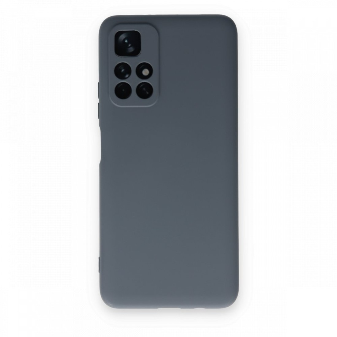  Xiaomi Redmi Note 11T Kılıf Nano içi Kadife Silikon - Gri