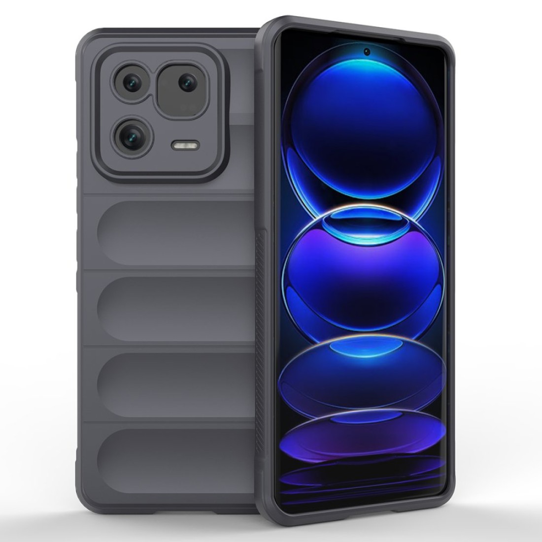  Xiaomi Mi 13 Kılıf Optimum Silikon - Siyah