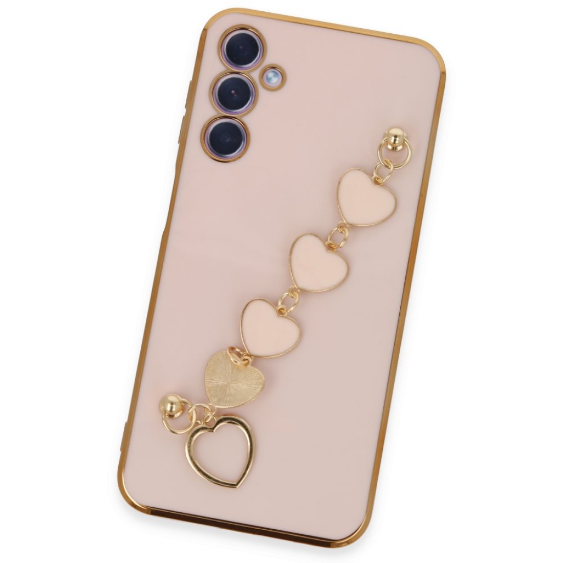  Samsung Galaxy A24 4G Kılıf Esila Silikon - Pudra