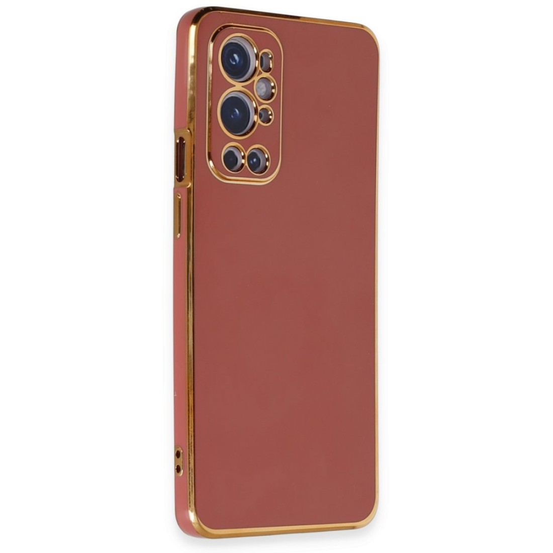 One Plus 9 Pro Kılıf Volet Silikon - Kırmızı
