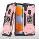 Samsung Galaxy M11 Kılıf Zegna Yüzüklü Silikon Kapak - Rose Samsung Galaxy M11 Kılıf Zegna Yüzüklü Silikon Kapak - Rose
