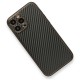 iPhone 13 Pro Max Kılıf Coco Karbon Silikon - Siyah iPhone 13 Pro Max Kılıf Coco Karbon Silikon - Siyah