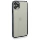  iPhone 11 Pro Kılıf Razer Lensli Silikon - Siyah