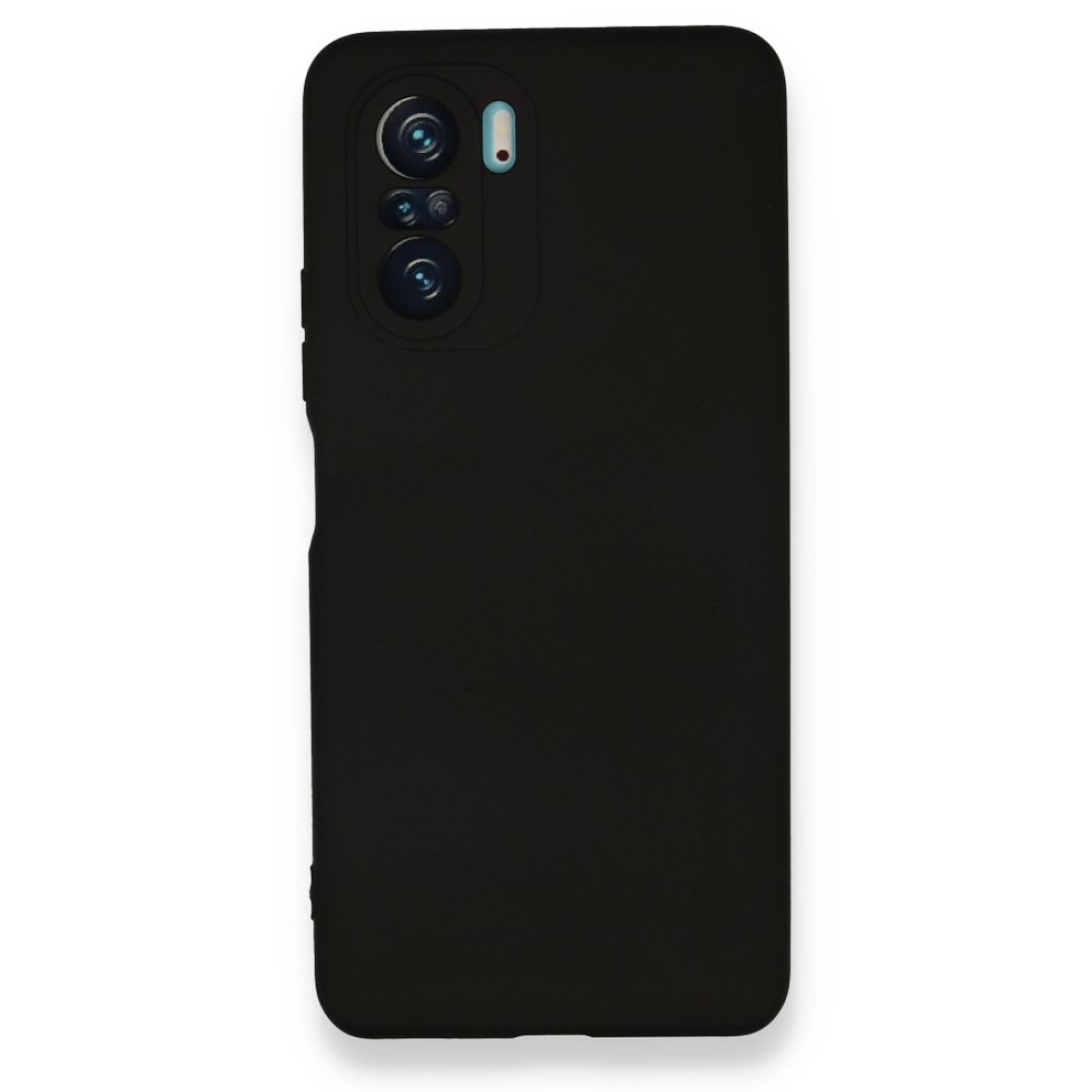  Xiaomi Redmi K40 Kılıf Nano içi Kadife Silikon - Siyah