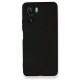  Xiaomi Redmi K40 Kılıf Nano içi Kadife Silikon - Siyah