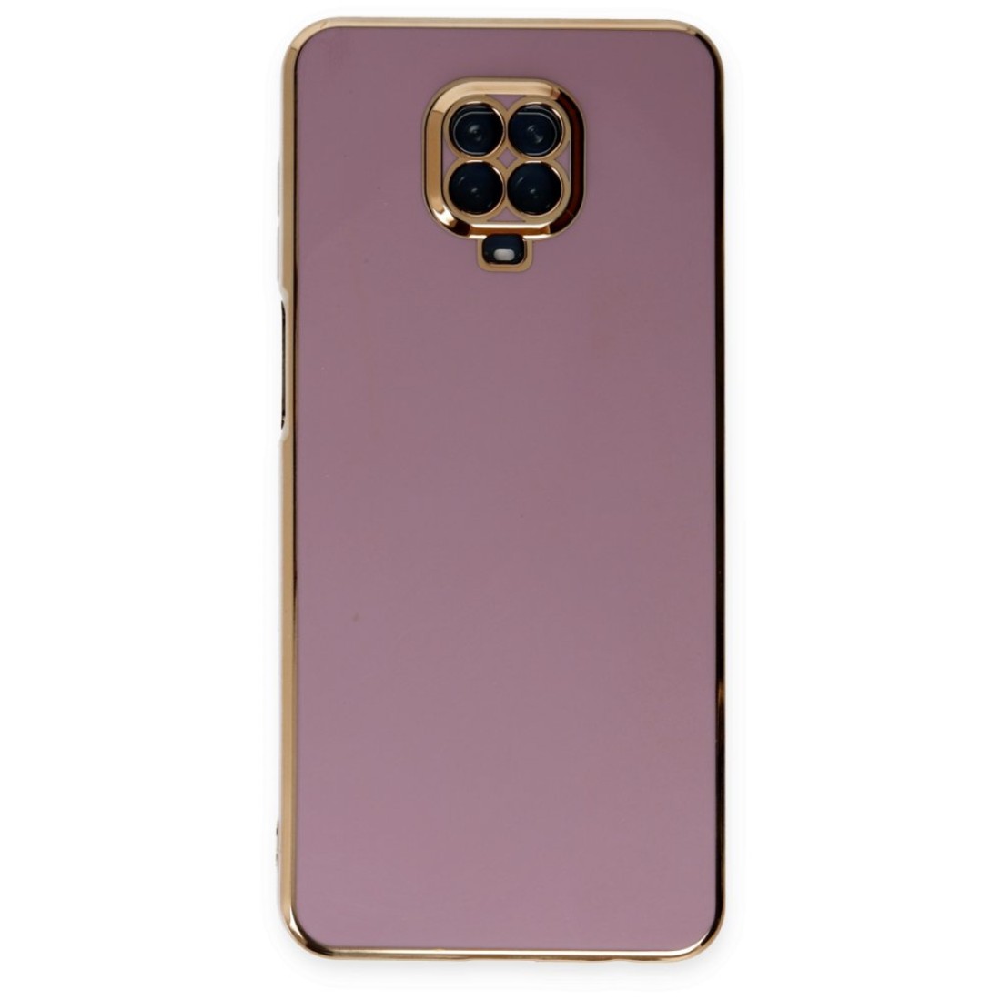 Xiaomi Redmi Note 9S Kılıf Volet Silikon - Mor Xiaomi Redmi Note 9S Kılıf Volet Silikon - Mor