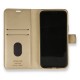  iPhone 12 Kılıf Trend S Plus Kapaklı Kılıf - Gold