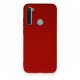 Xiaomi Redmi Note 8 Kılıf Nano içi Kadife Silikon - Kırmızı Xiaomi Redmi Note 8 Kılıf Nano içi Kadife Silikon - Kırmızı
