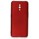  Oppo Reno Kılıf First Silikon - Bordo