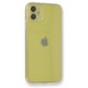 iPhone 12 Kılıf Fly Lens Silikon - Şeffaf