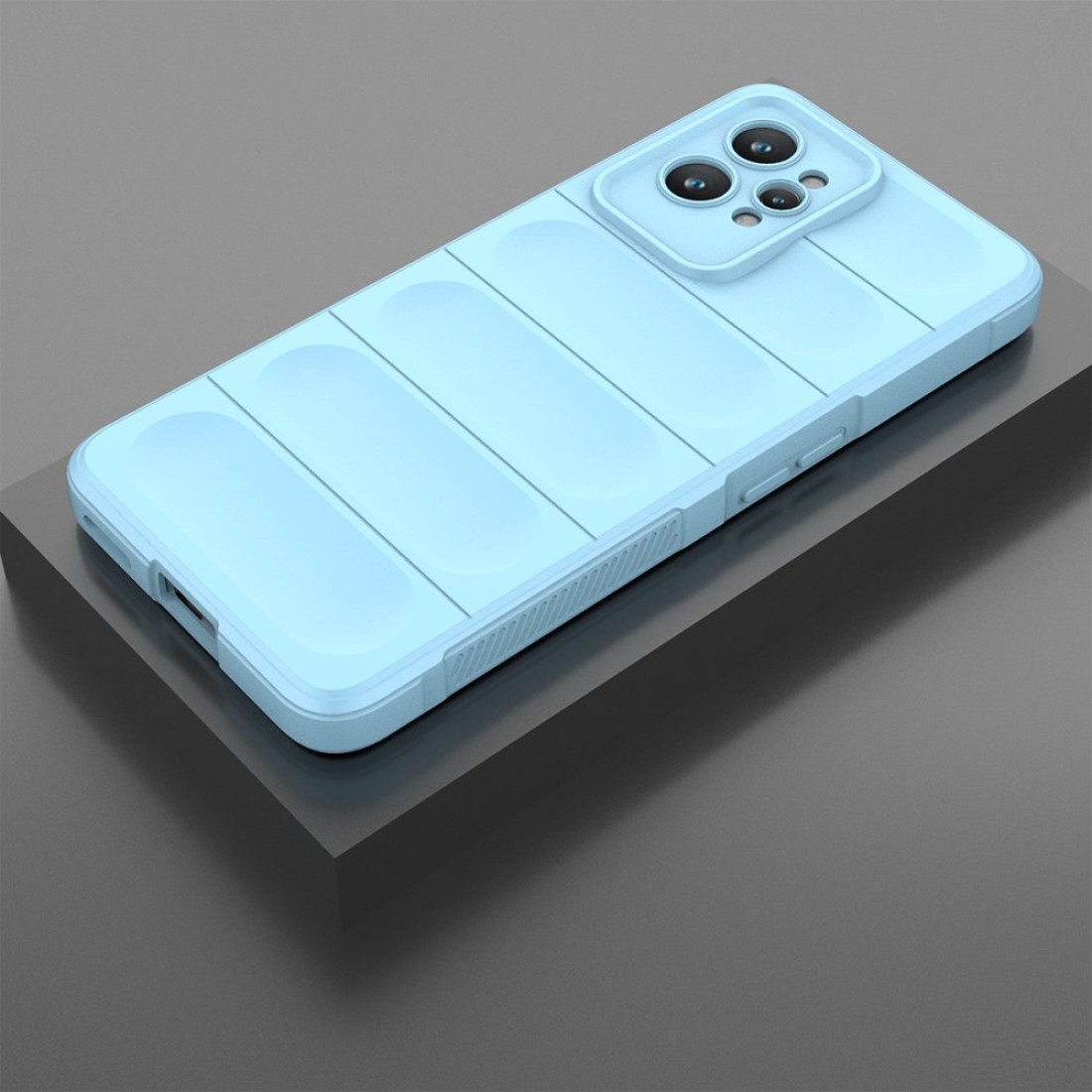 Realme GT2 Pro 5G Kılıf Optimum Silikon - Sky Blue Realme GT2 Pro 5G Kılıf Optimum Silikon - Sky Blue