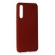 Huawei P20 Pro Kılıf First Silikon - Bordo Huawei P20 Pro Kılıf First Silikon - Bordo