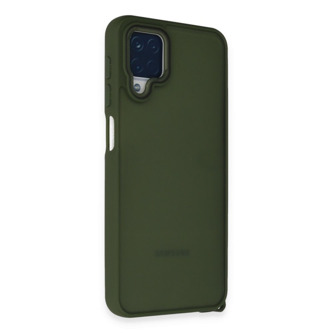  Samsung Galaxy M12 Kılıf Elegant Kapak - Yeşil