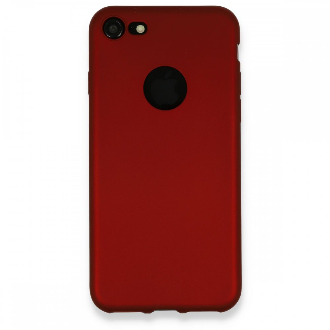  iPhone 7 Kılıf First Silikon - Bordo