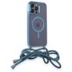 iPhone 14 Pro Kılıf Divo Lazer Askılı Magsafe Kapak - Sierra Blue iPhone 14 Pro Kılıf Divo Lazer Askılı Magsafe Kapak - Sierra Blue