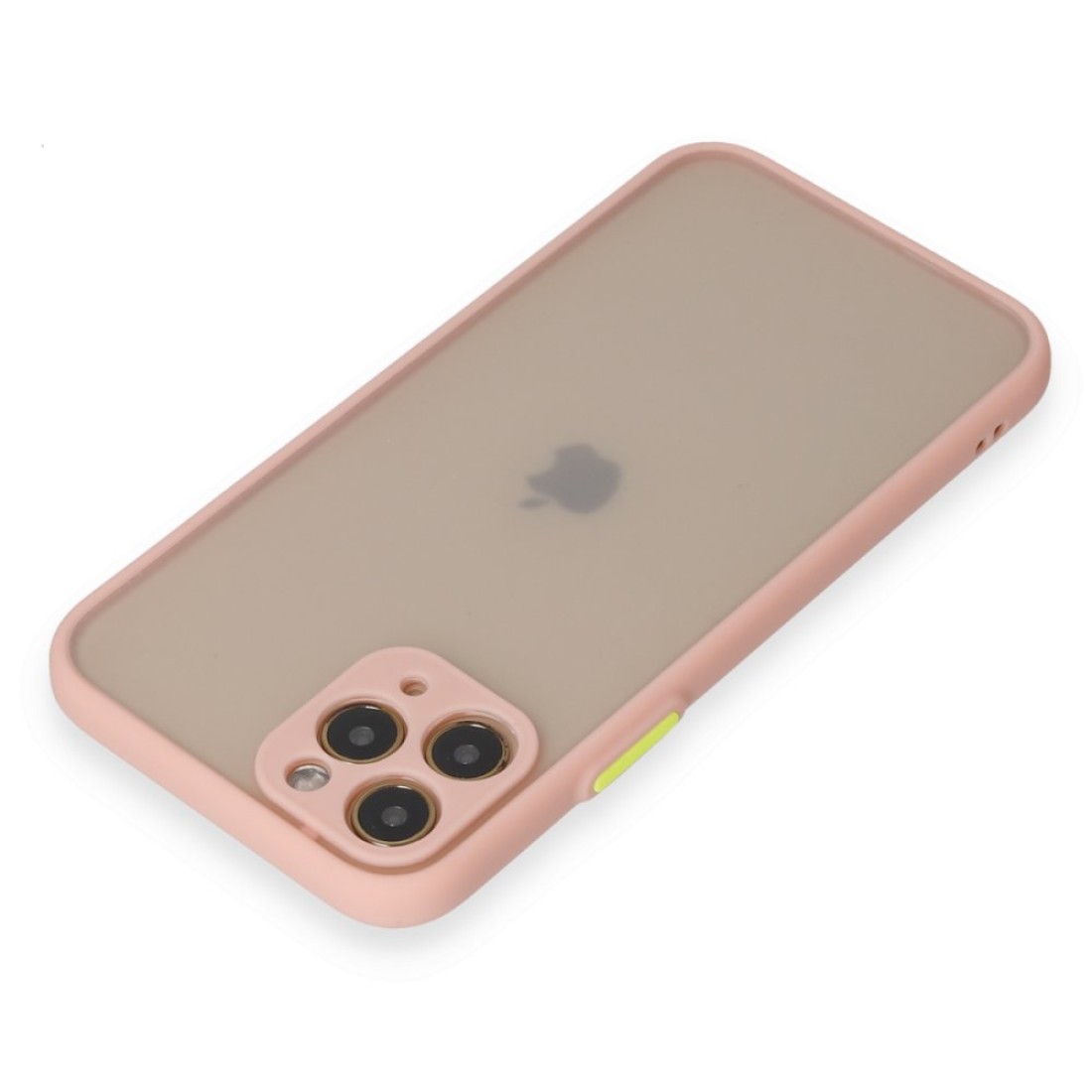 iPhone 11 Pro Kılıf Montreal Silikon Kapak - Pembe iPhone 11 Pro Kılıf Montreal Silikon Kapak - Pembe