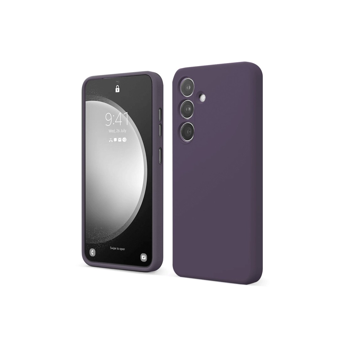  Samsung Galaxy A14 4G Kılıf First Silikon - Mor
