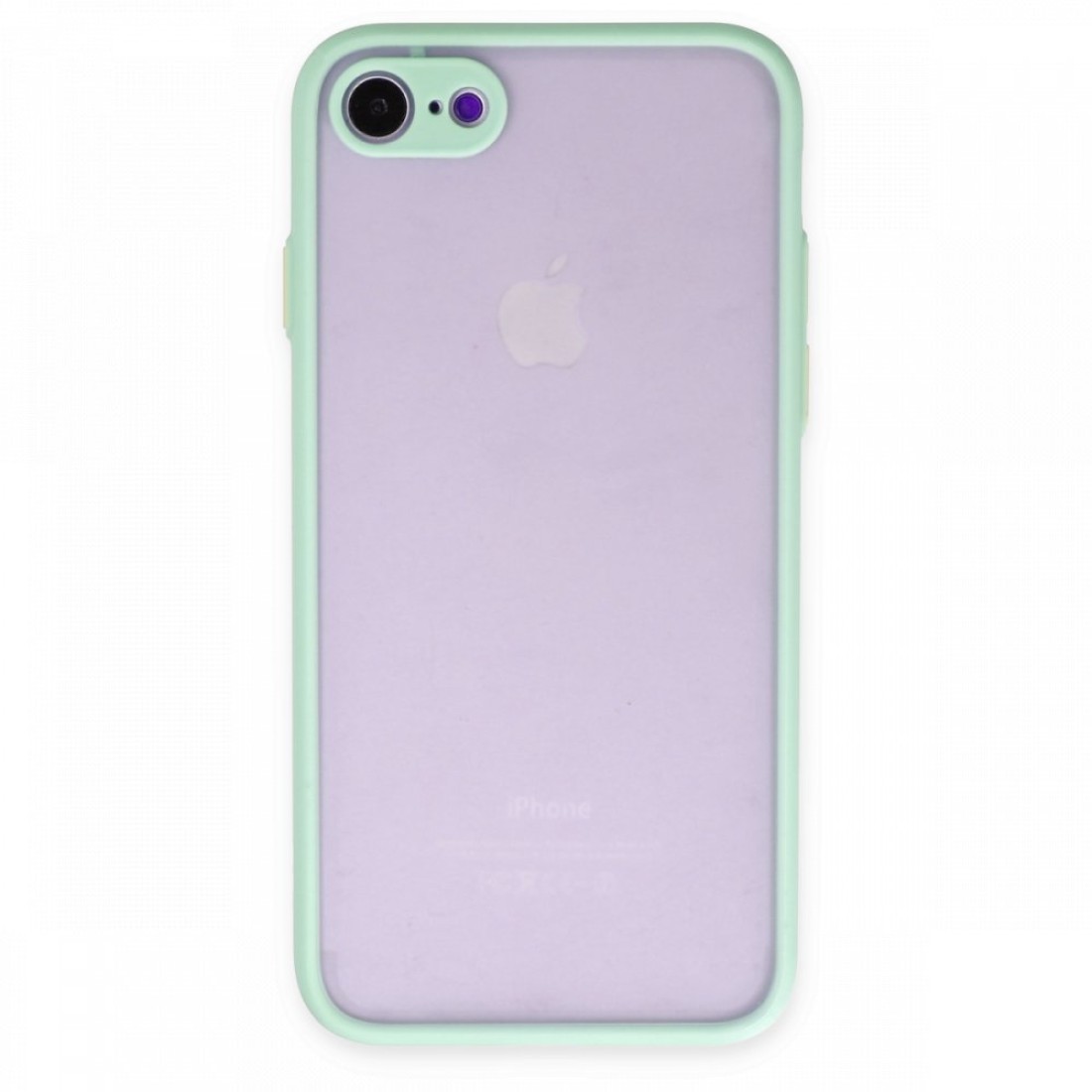  iPhone 8 Kılıf Montreal Silikon Kapak - Turkuaz