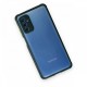  Samsung Galaxy M52 5G Kılıf Miami Şeffaf Silikon - Koyu Yeşil