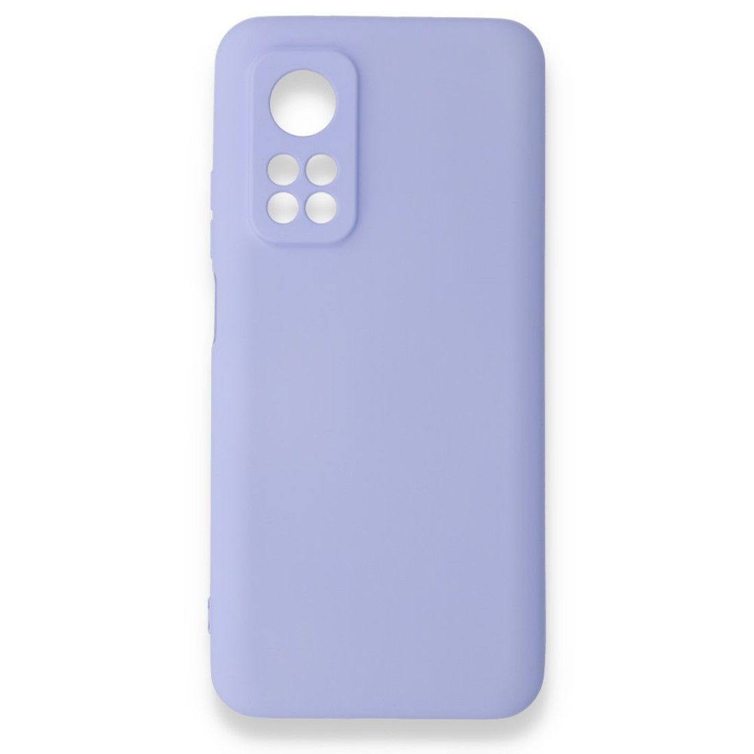 Xiaomi Mi 10T Pro Kılıf Nano içi Kadife Silikon - Lila