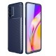 Oppo A74 4G Kılıf Auto Focus Karbon Kapak - Lacivert Oppo A74 4G Kılıf Auto Focus Karbon Kapak - Lacivert