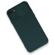  iPhone 7 Kılıf Color Lens Silikon - Yeşil