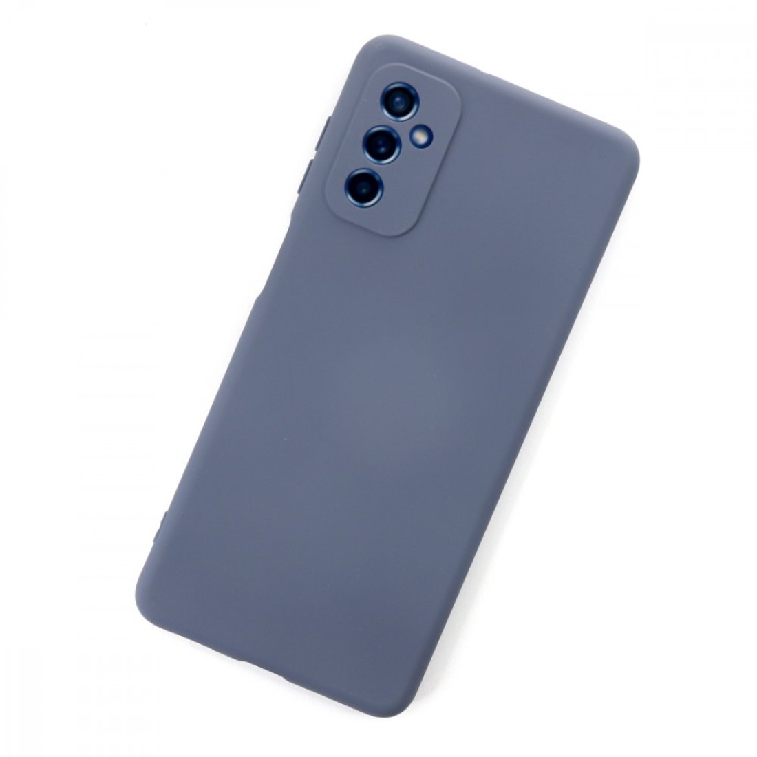  Samsung Galaxy M52 5G Kılıf Nano içi Kadife Silikon - Gri