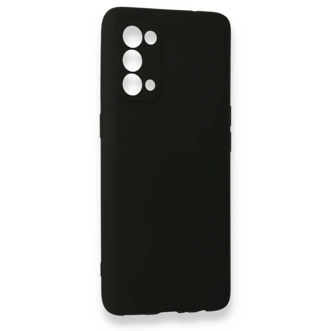  Oppo Reno 5 Pro Kılıf First Silikon - Siyah
