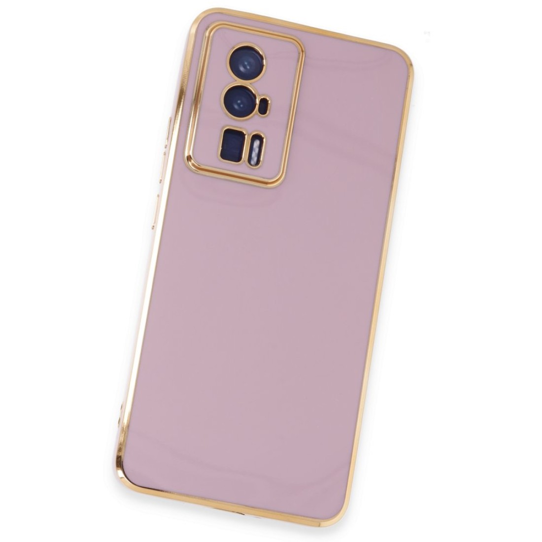  Xiaomi Poco F5 Pro Kılıf Volet Silikon - Mor