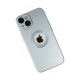  iPhone 14 Plus Kılıf Vamos Lens Silikon - Sierra Blue