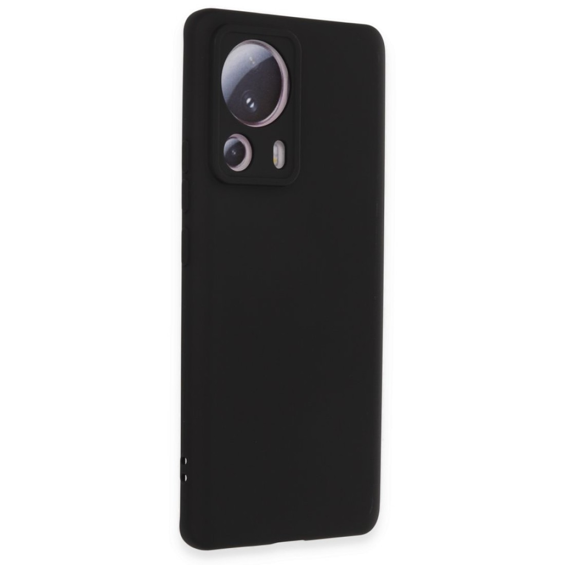  Xiaomi Mi 13 Lite Kılıf Nano içi Kadife Silikon - Siyah