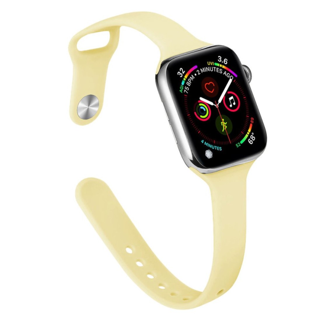  Apple Watch 38mm Klasik Kordon - Sarı