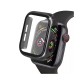  Apple Watch 38mm Camlı Kasa Ekran Koruyucu - Siyah