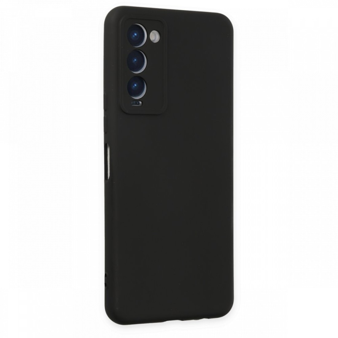  Tecno Camon 18P Kılıf Nano içi Kadife Silikon - Siyah