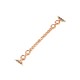 Apple Watch 38mm KR403 Metal Halhal Kordon - Gold-Beyaz Apple Watch 38mm KR403 Metal Halhal Kordon - Gold-Beyaz