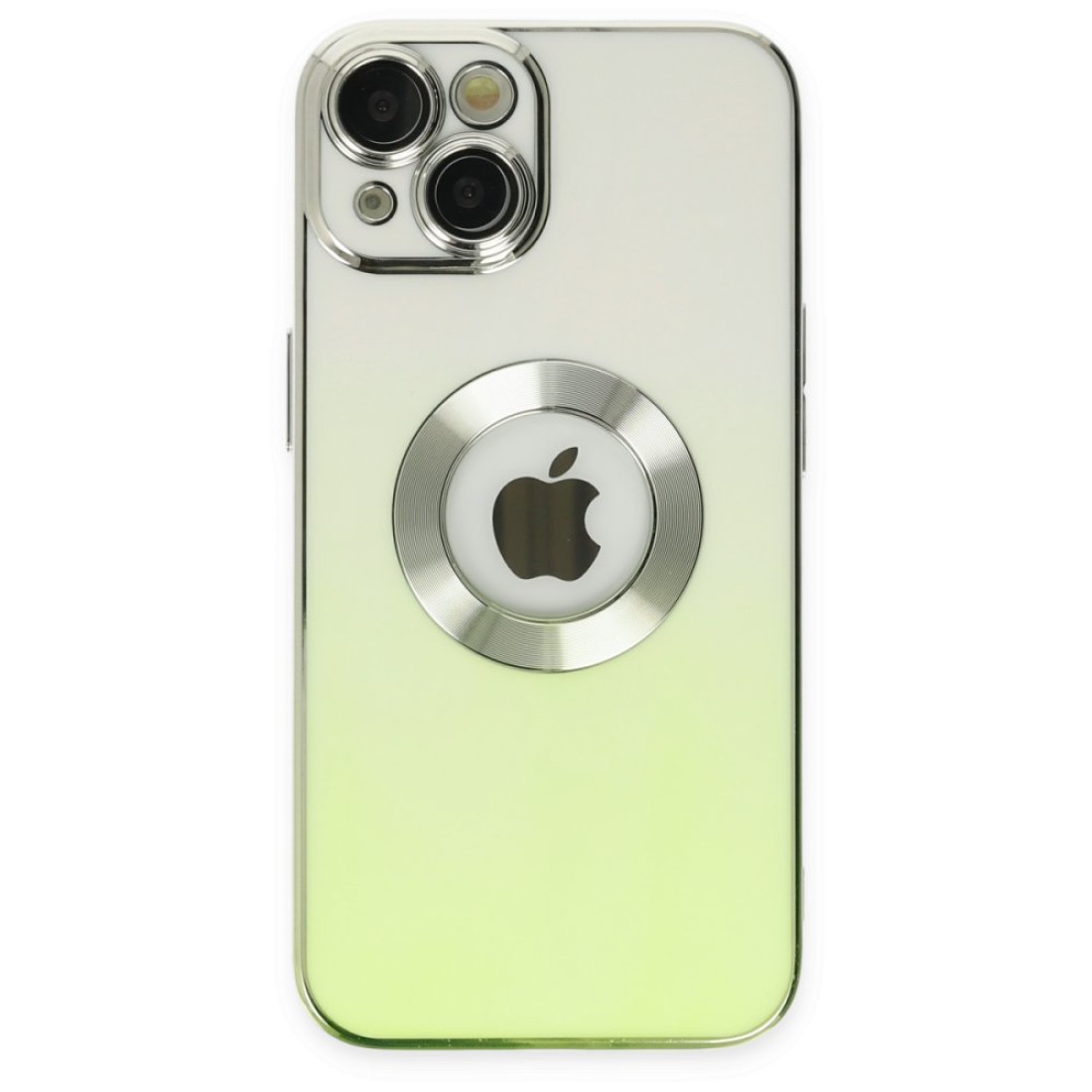  iPhone 14 Plus Kılıf Best Silikon - Yeşil