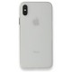  iPhone XS Max Kılıf PP Ultra İnce Kapak - Beyaz