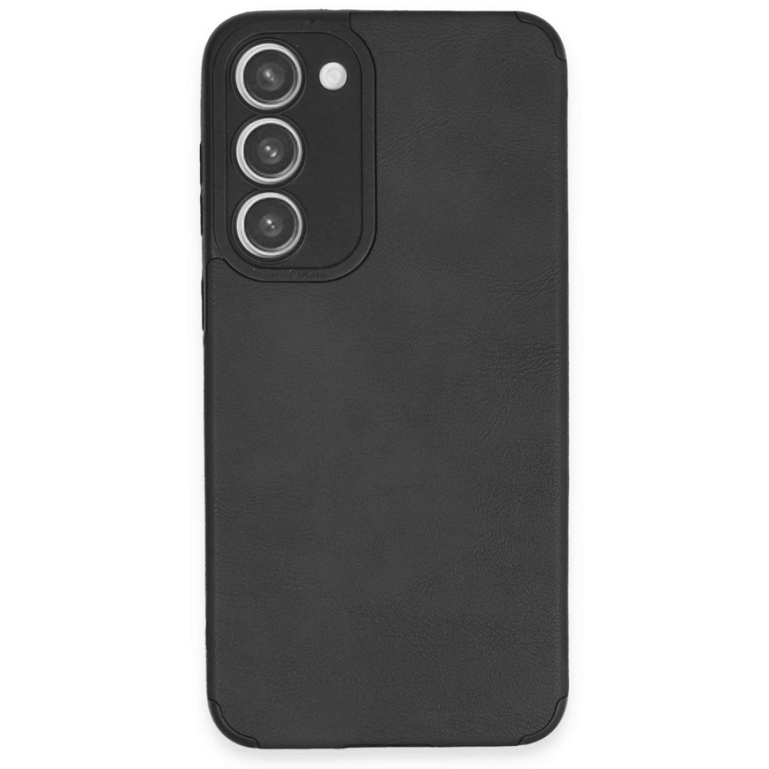  Samsung Galaxy S23 Kılıf Loop Deri Silikon - Siyah