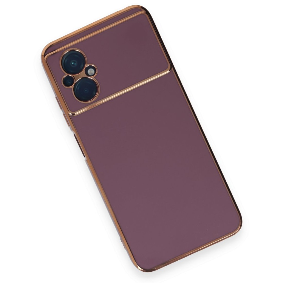  Xiaomi Poco M5 Kılıf Volet Silikon - Mor