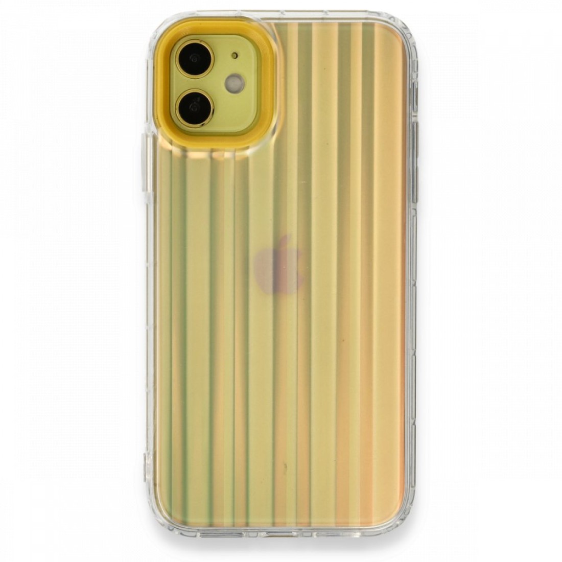  iPhone 12 Kılıf Valensiya Silikon - Çizgi