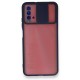 Xiaomi Redmi 9T Kılıf Palm Buzlu Kamera Sürgülü Silikon - Lacivert Xiaomi Redmi 9T Kılıf Palm Buzlu Kamera Sürgülü Silikon - Lacivert