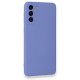  Samsung Galaxy S21 Plus Kılıf Nano içi Kadife Silikon - Lila