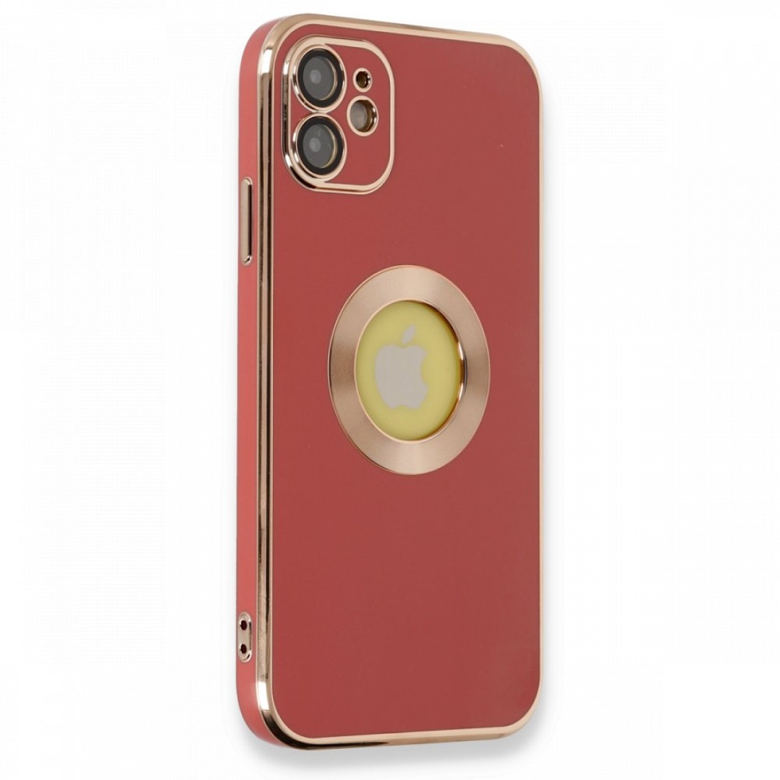  iPhone 12 Kılıf Store Silikon - Kırmızı