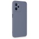  Realme C35 Kılıf Nano içi Kadife Silikon - Gri
