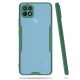  Oppo A15 Kılıf Platin Silikon - Yeşil