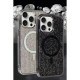  iPhone 15 Kılıf Diamond Magsafe Kapak - Derin Mor