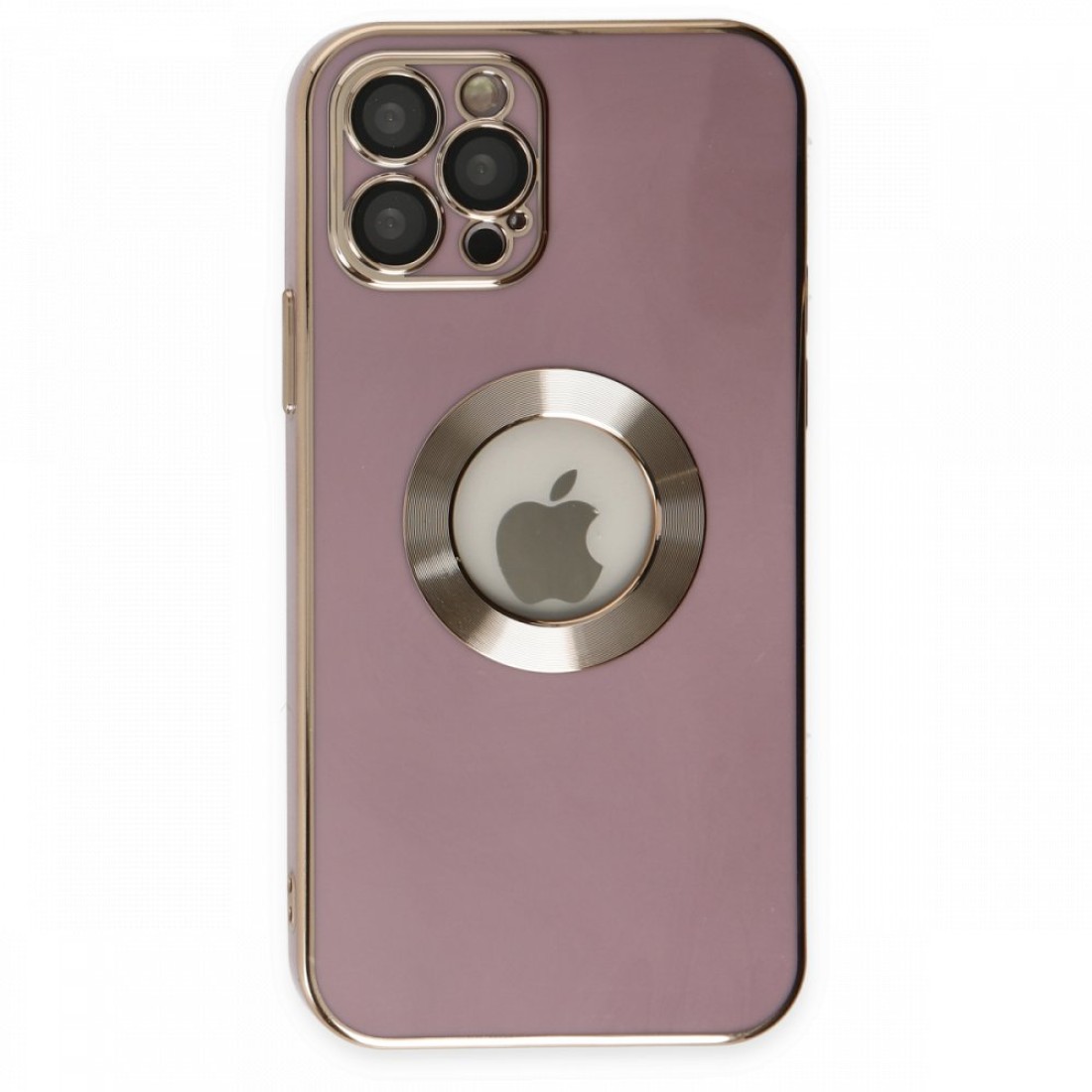  iPhone 12 Pro Kılıf Store Silikon - Mor